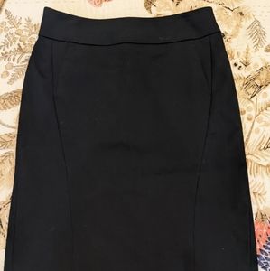 LOFT Black Pencil Skirt